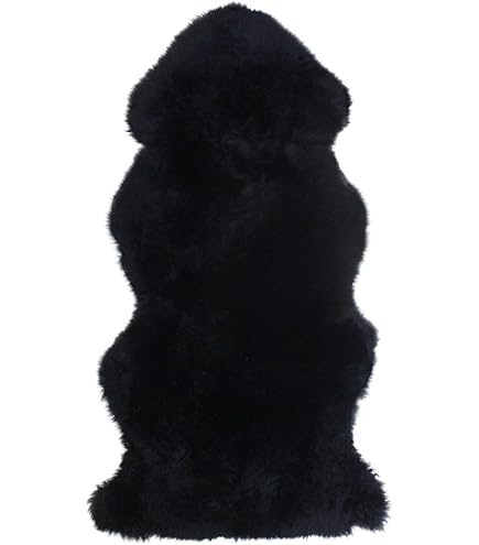 Amazon｜ムートンラグ 天然 オーストラリア産 短毛 1.5匹物 ラグ